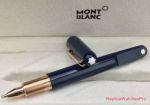 2018 Fake Montblanc M Marc Newson Rollerball Blue Barrel141 (3)_th.jpg